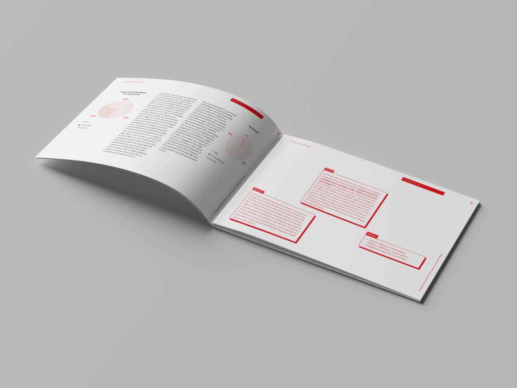 Rapport annuel 2020-2021 du Musée de la Croix-Rouge à Genève avec design print, digital et infographies.