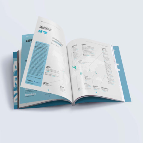 Création d’une identité visuelle moderne pour Aroha, ONG indépendante basée à Genève.