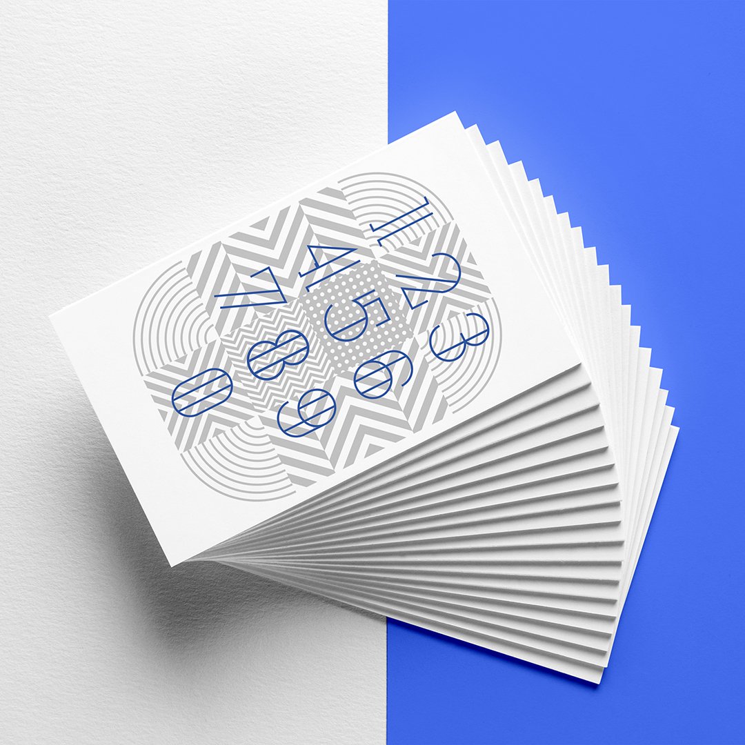 Carte d'anniversaire personnalisée pour Stoffel Immobilier. Réalisé par Blou Designee