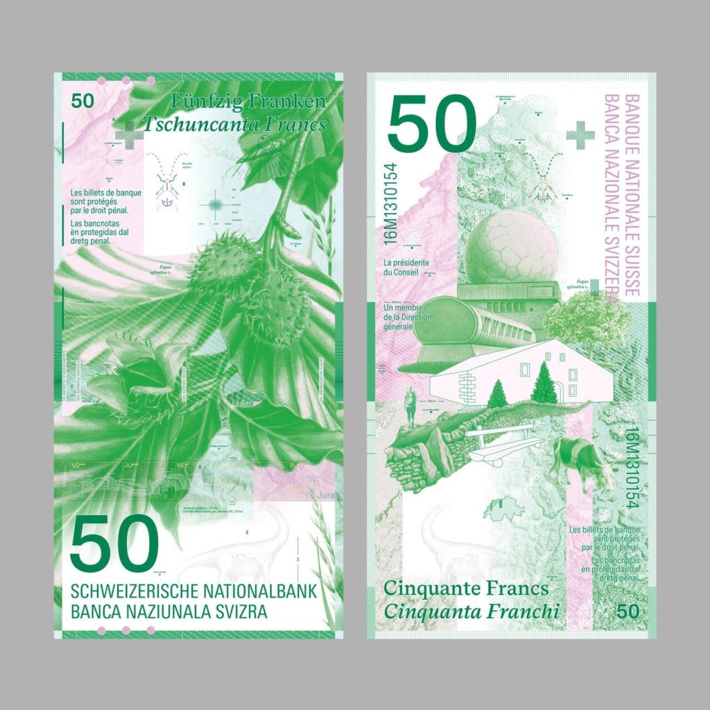 10e serie - billet banque suisse réalisé par emphase