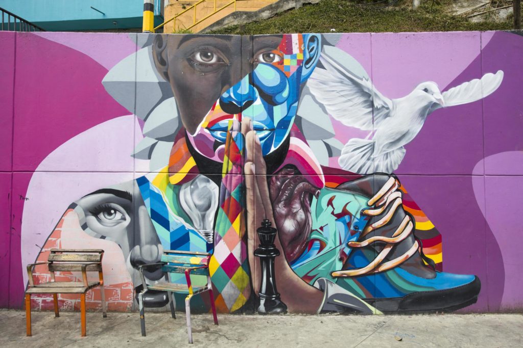 Fresque Connuna 13 - Medellin