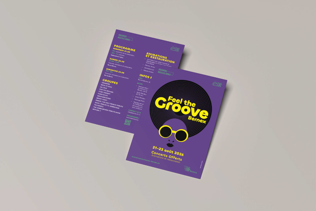 Flyer des rencontre musicales pour l'édition 2026