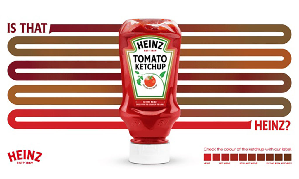 Heinz, la fraude au ketchup et sa bande pantone