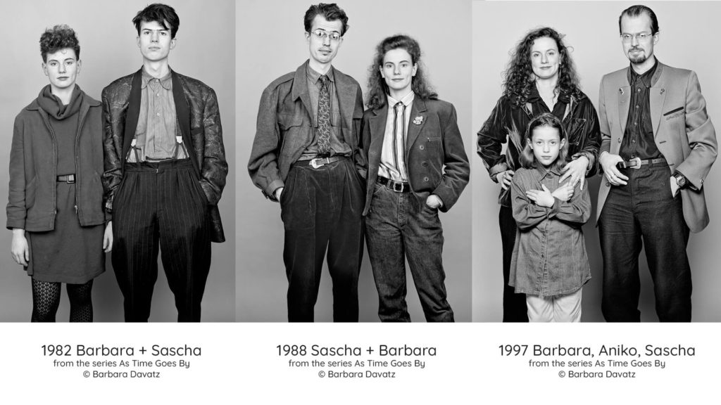Triptique de photo de Barbara_Davatz: Sascha + Barbara from the series As Time Goes By